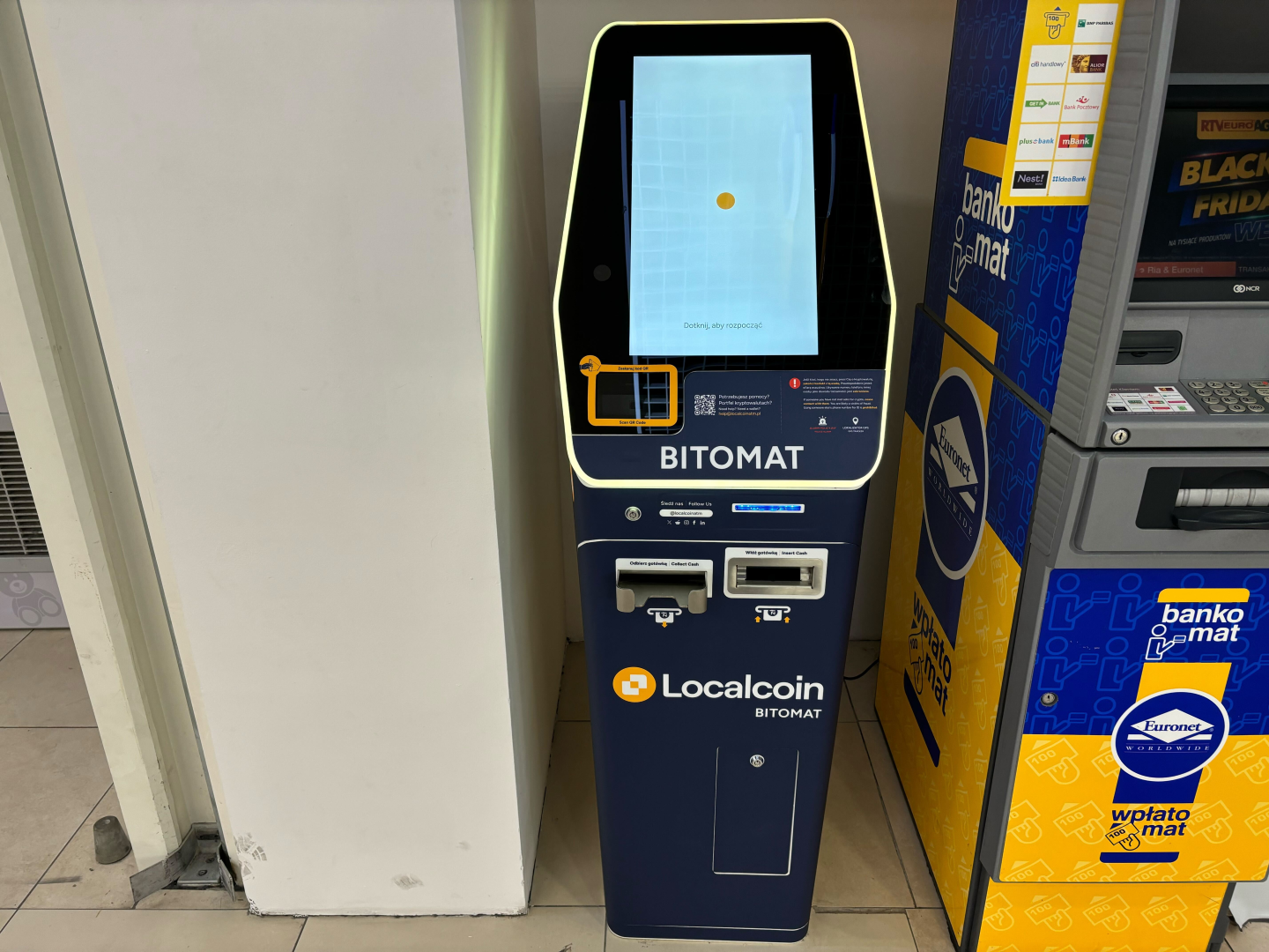 Bankomaty Bitcoin w | Localcoin