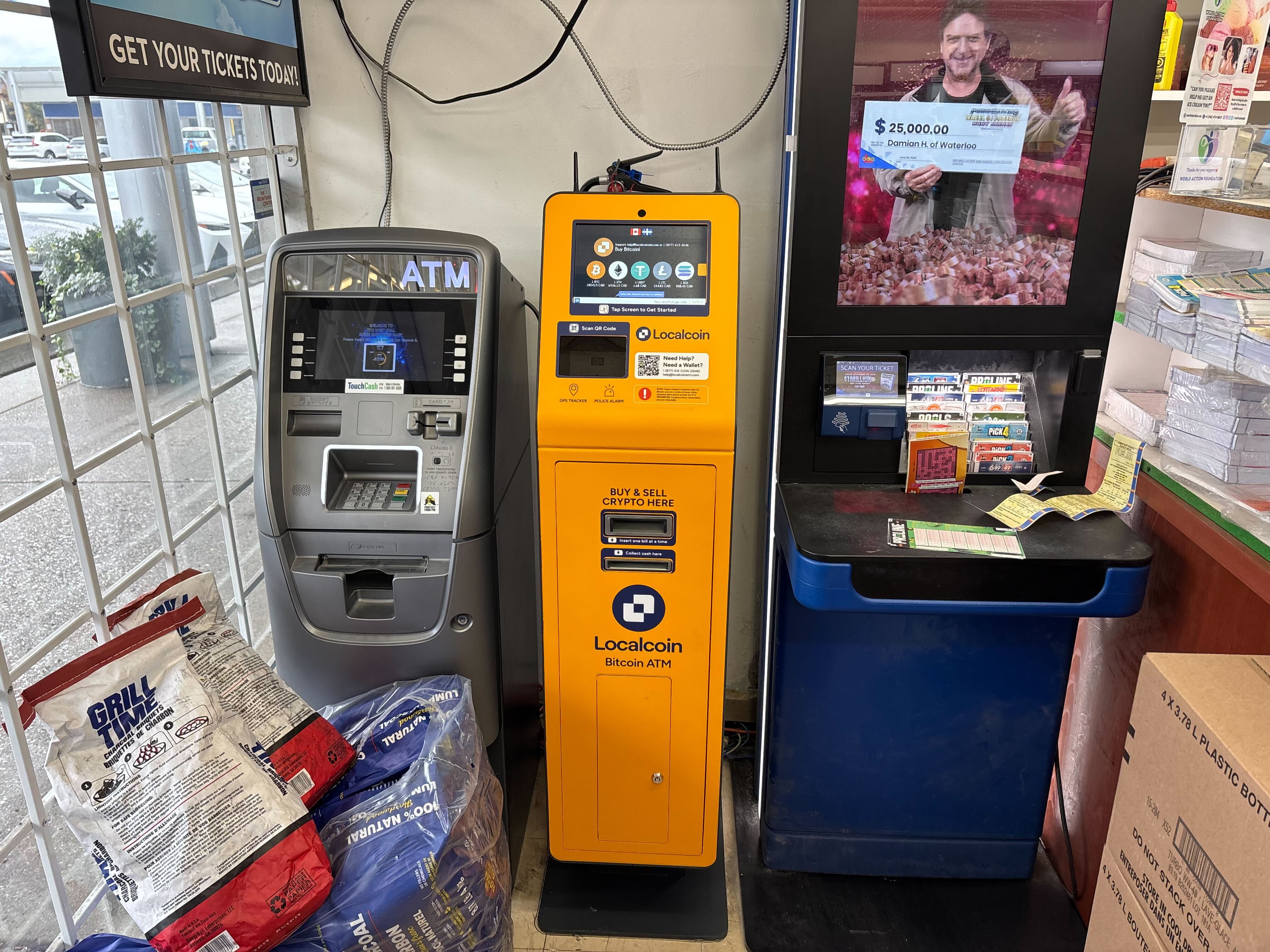 Bitcoin ATMs in The West Mall & Bloor St W | Localcoin