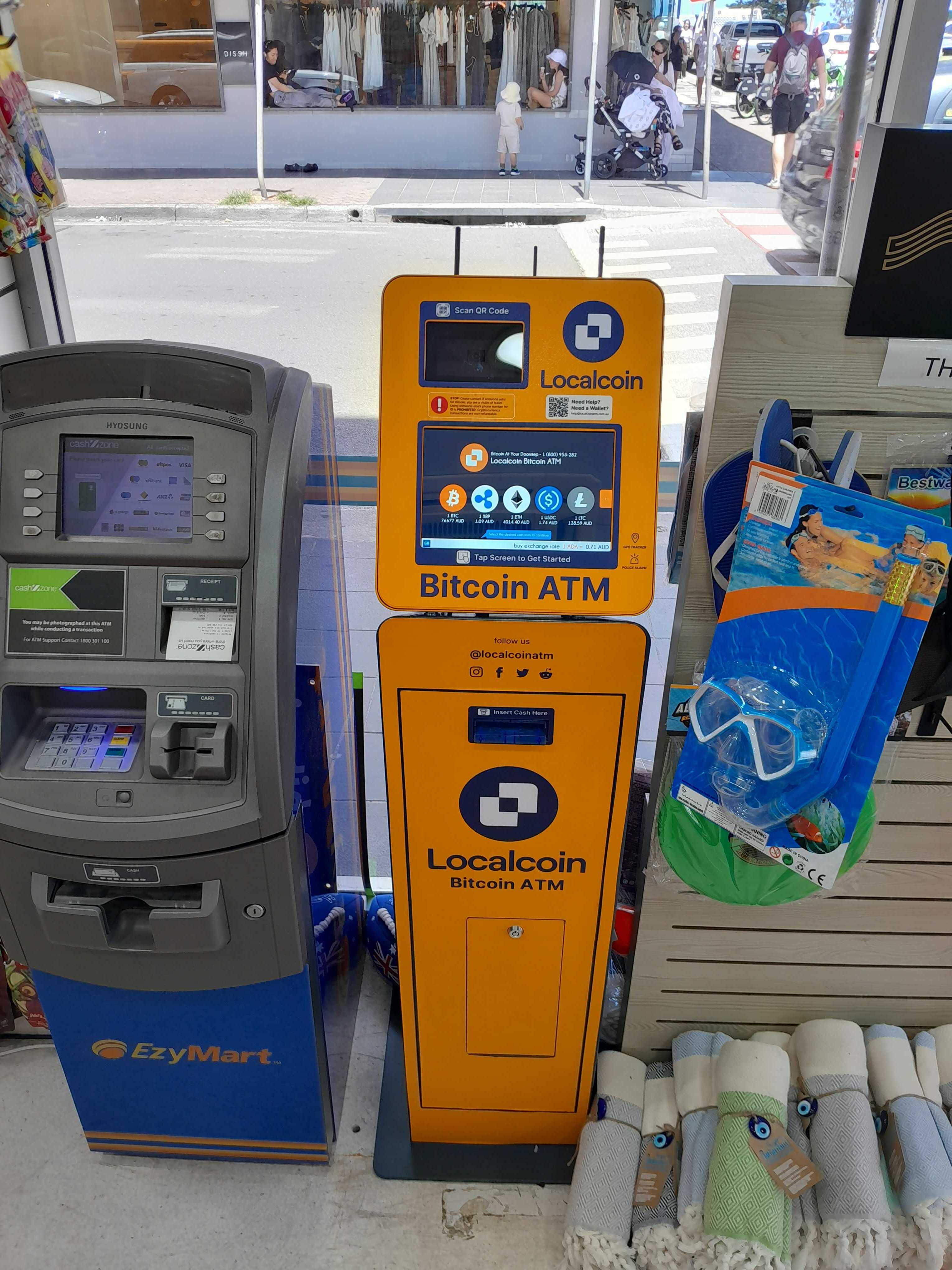 Bitcoin ATMs in Hall St & Gould St | Localcoin