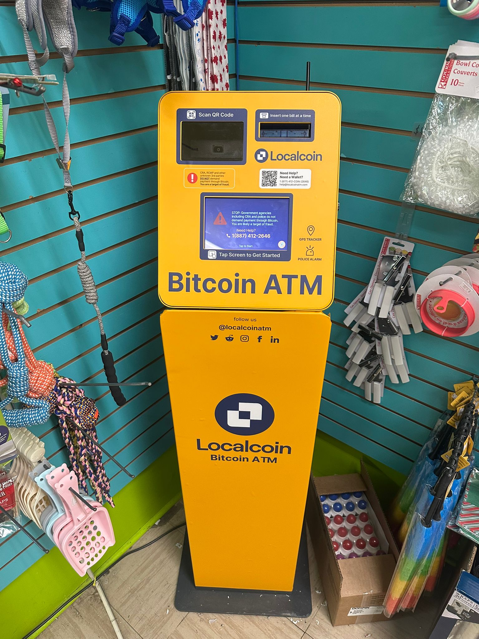 Bitcoin ATMs in Lorne Ave & Taylor St W | Localcoin
