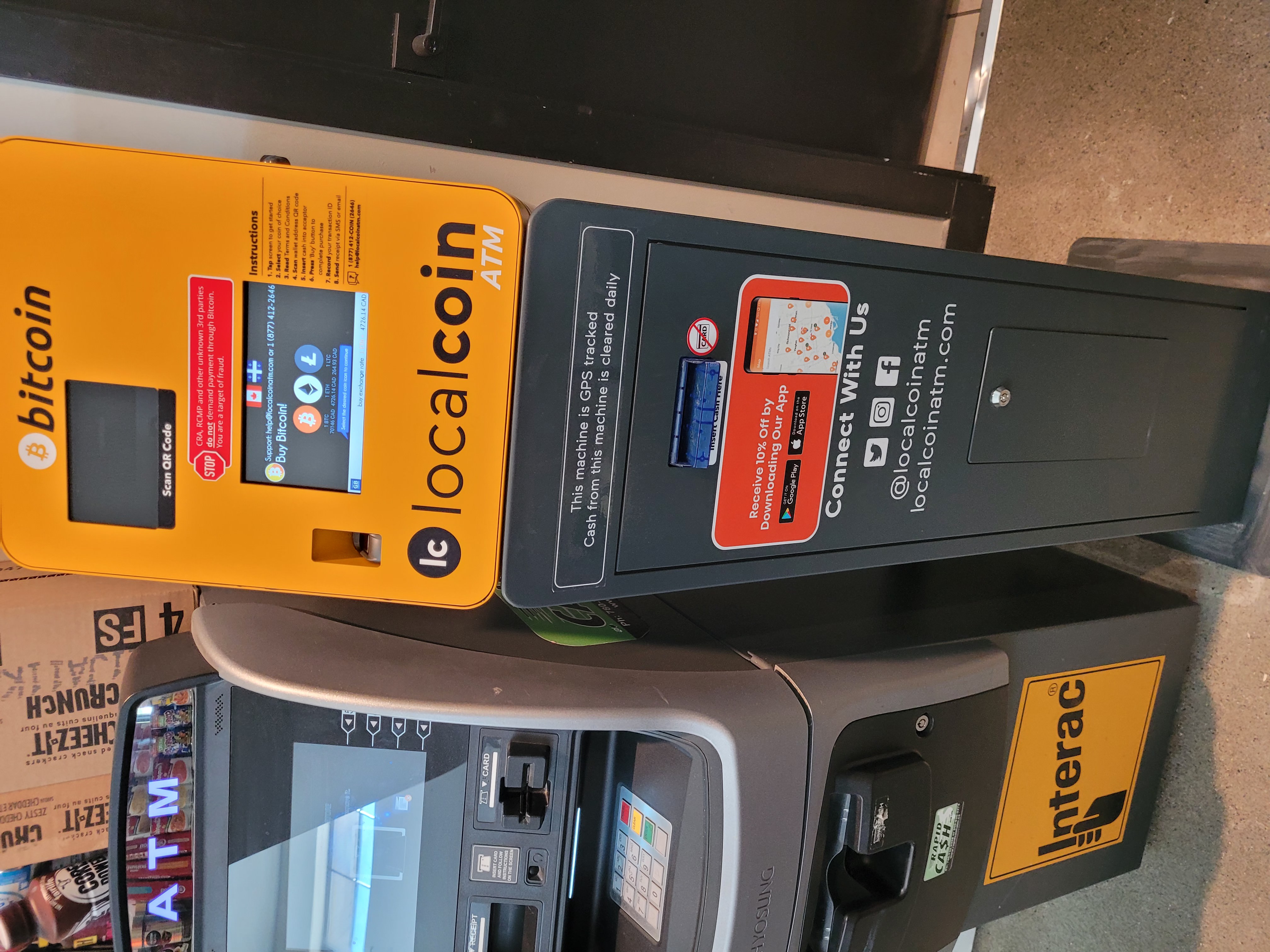 Bitcoin ATMs in Panorama Dr & Eagle Mountain Dr | Localcoin
