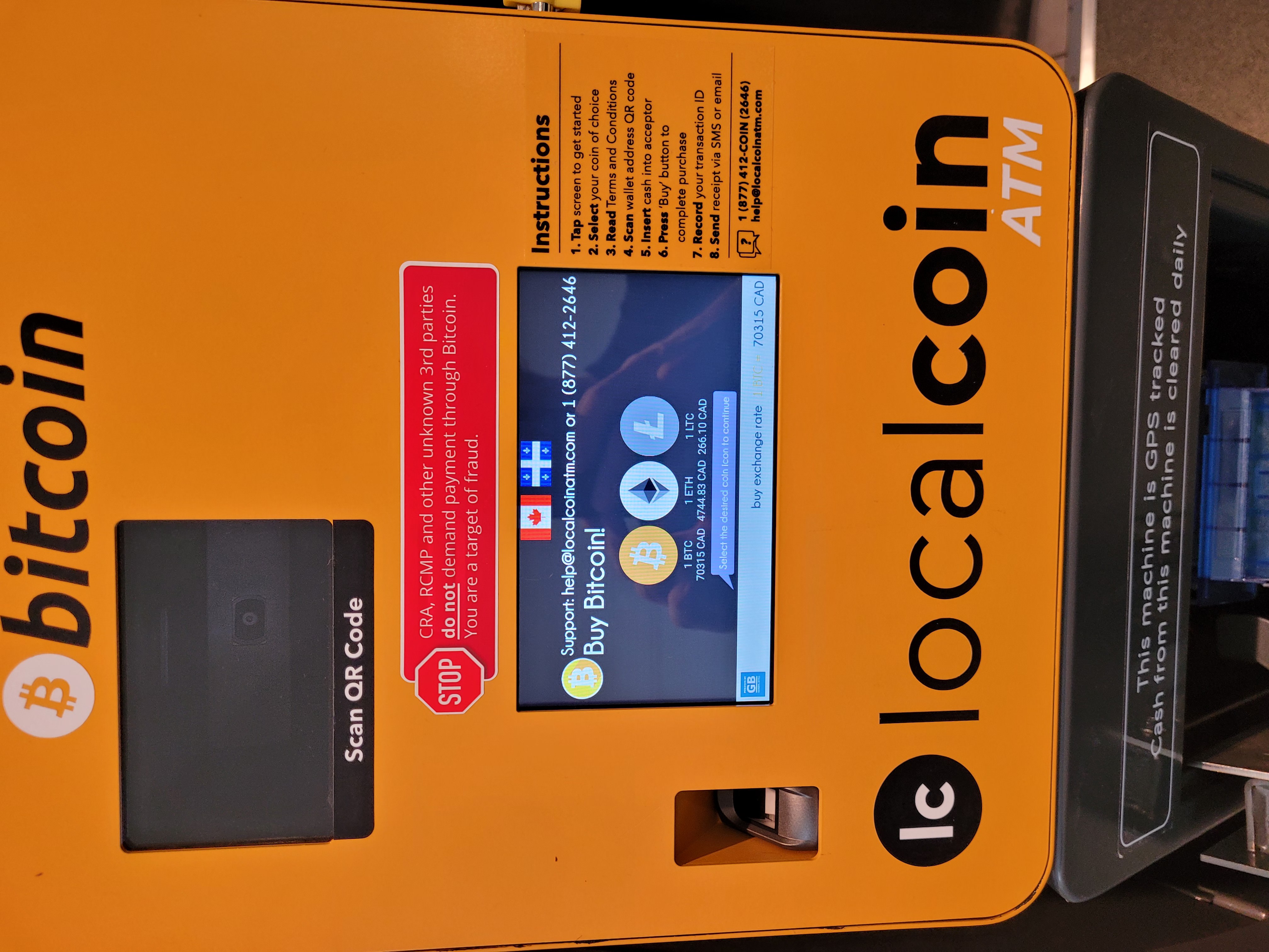 Bitcoin ATMs in Panorama Dr & Eagle Mountain Dr | Localcoin