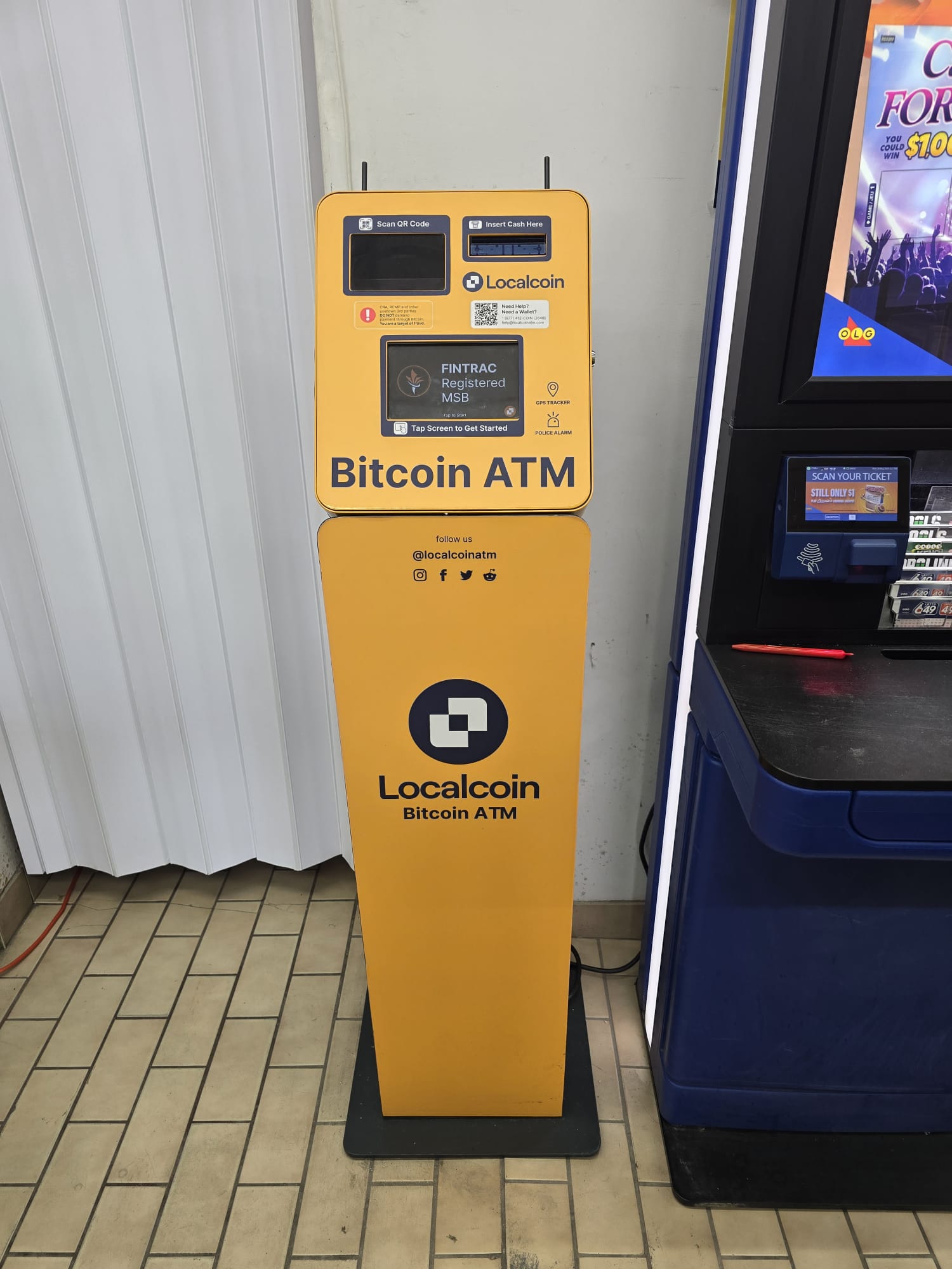 Bitcoin ATMs in Monaghan Rd & Chamberlain St | Localcoin