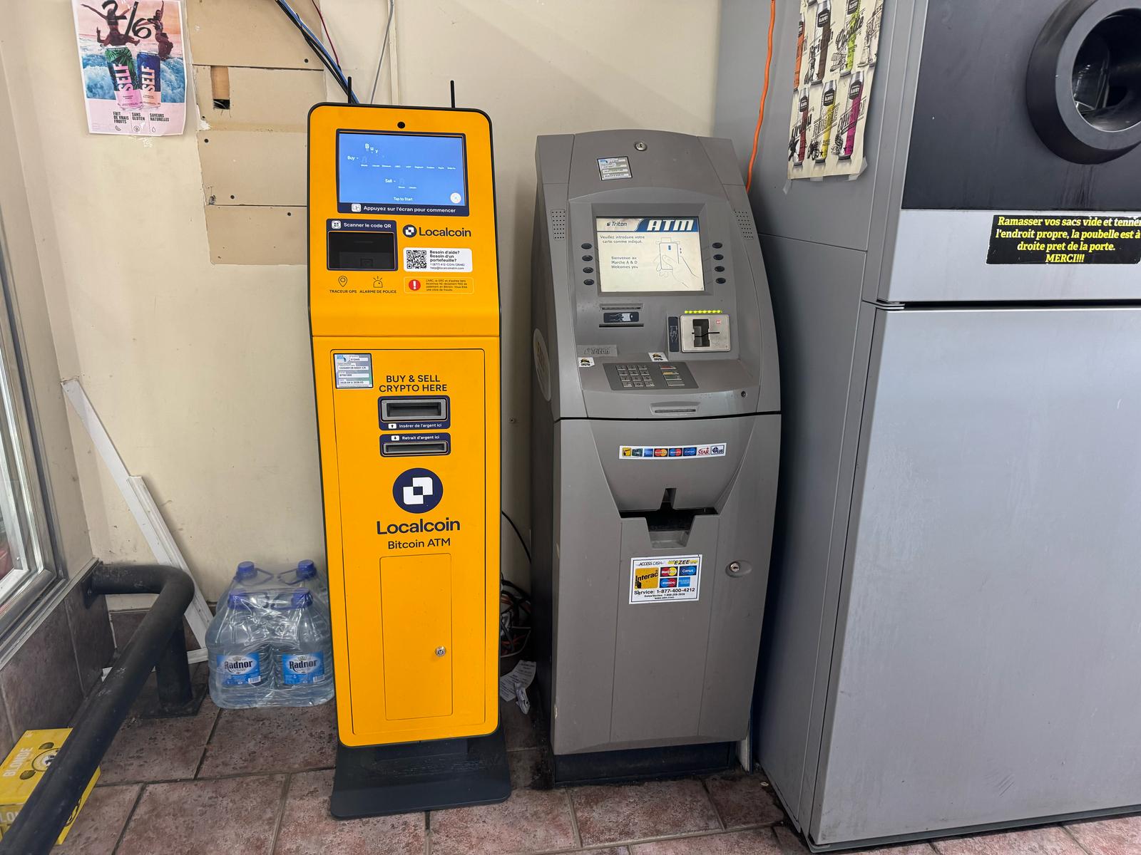 Distributeurs Bitcoin à Rue Saint Paul & Rue des Commissaires | Localcoin