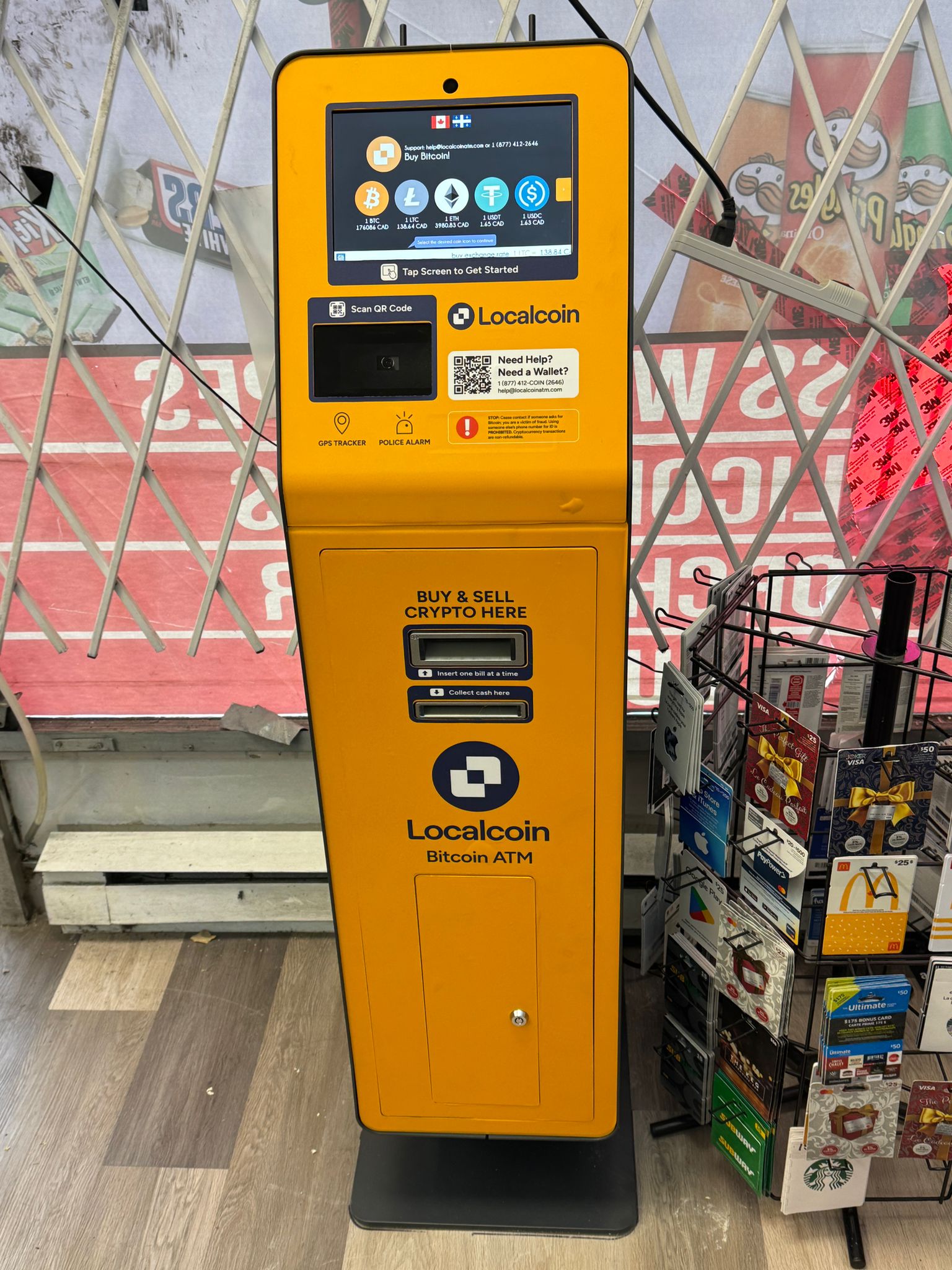 Bitcoin ATMs in Whalley Boulevard & 104 Avenue | Localcoin
