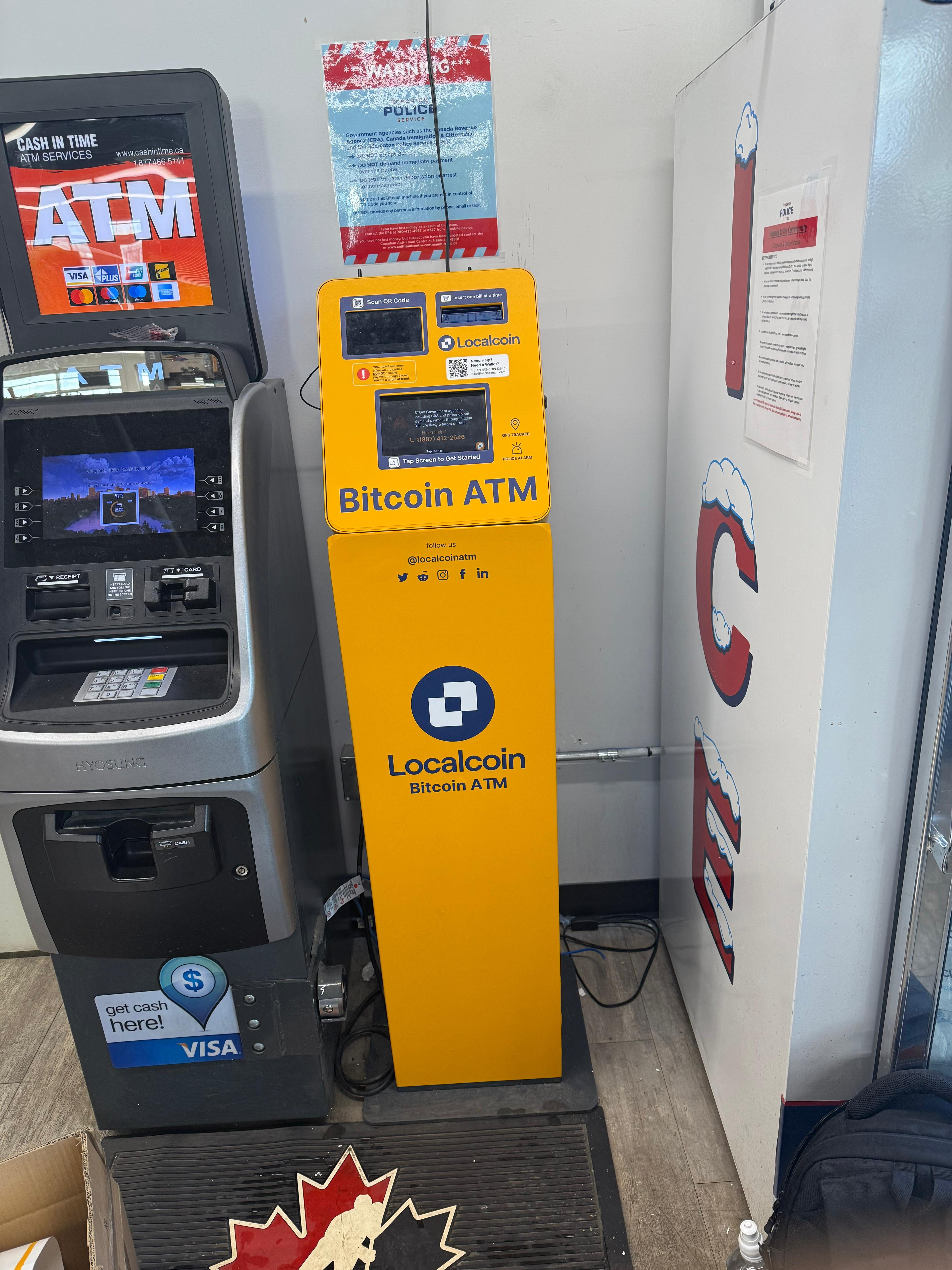 Bitcoin ATMs in Lakewood Rd NW & 28 Ave NW | Localcoin