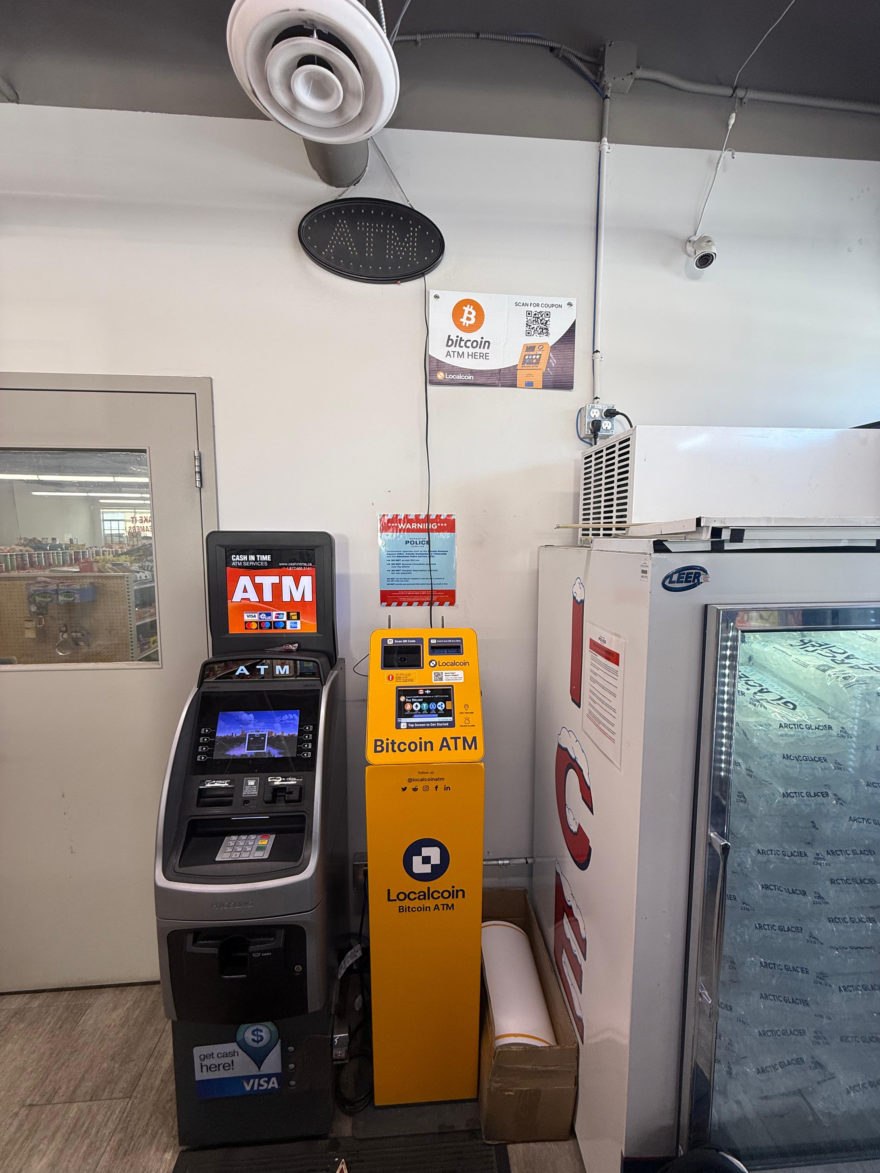 Bitcoin ATMs in Lakewood Rd NW & 28 Ave NW | Localcoin