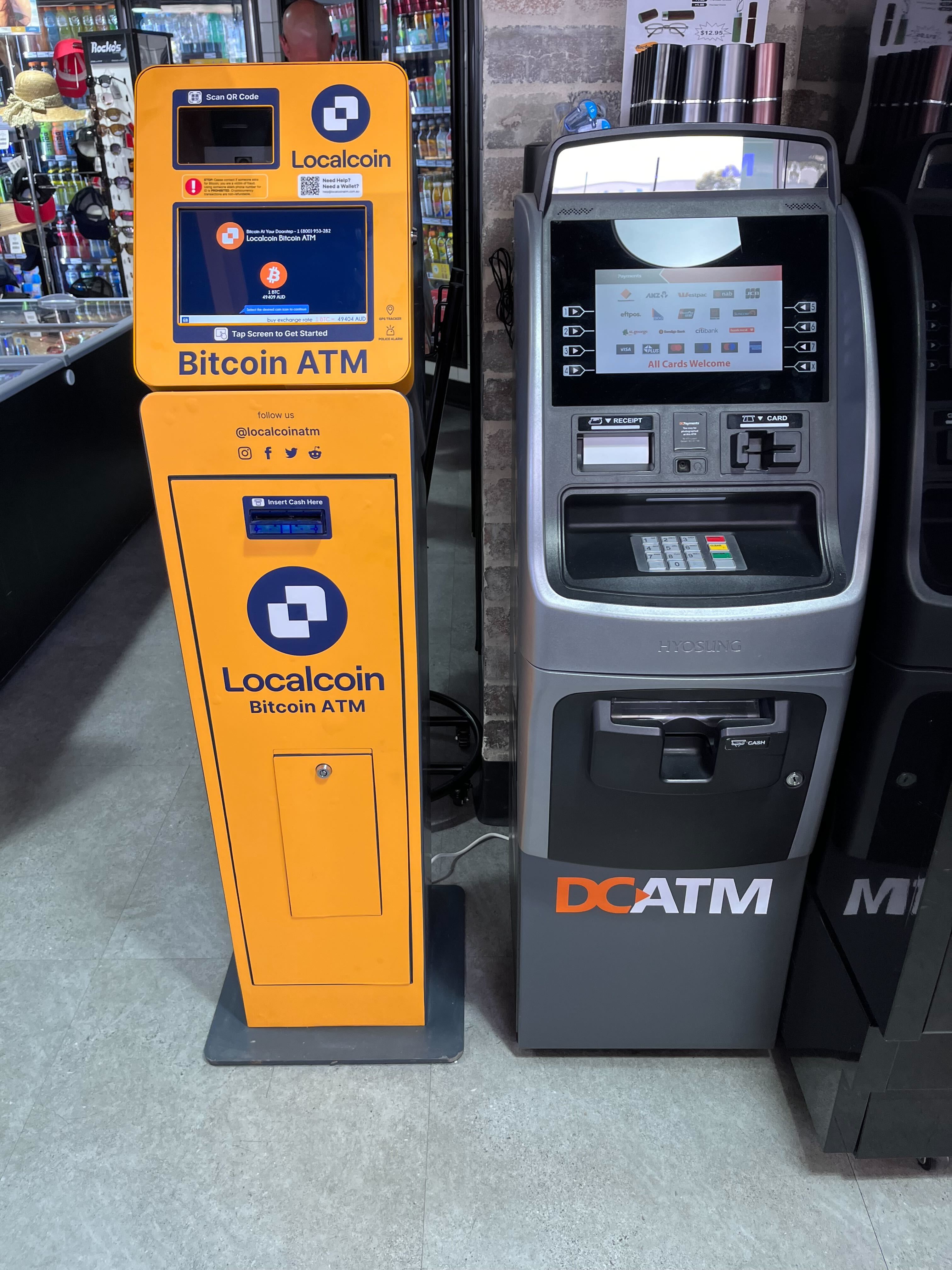 Bitcoin ATMs in Cowpasture Rd & Airfield Dr | Localcoin
