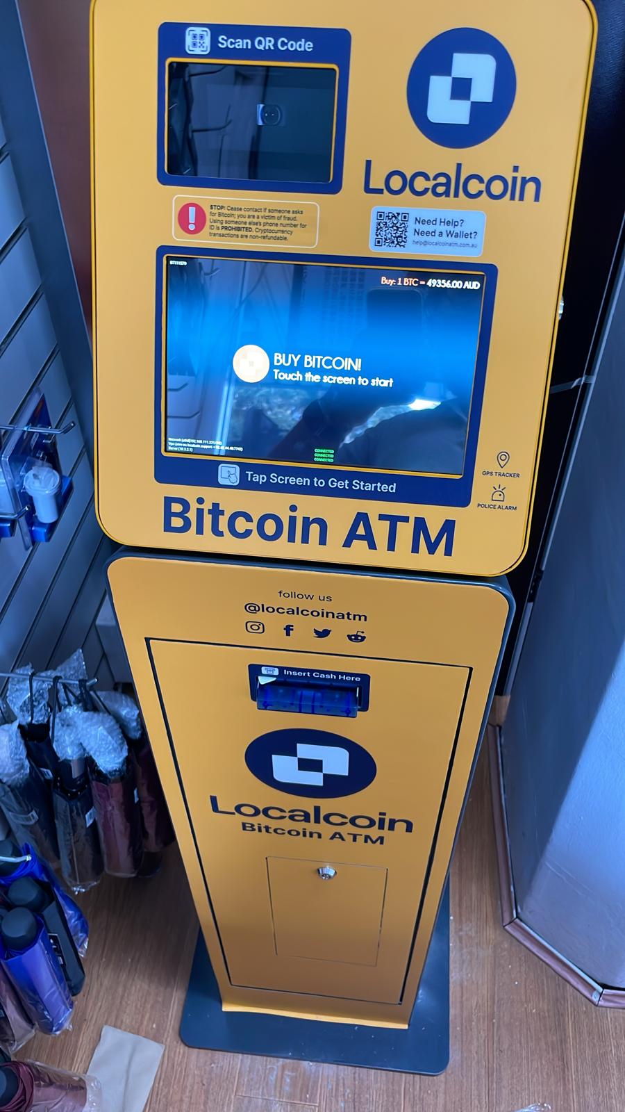 Bitcoin ATMs in New South Head Rd & Darling Pt Rd | Localcoin