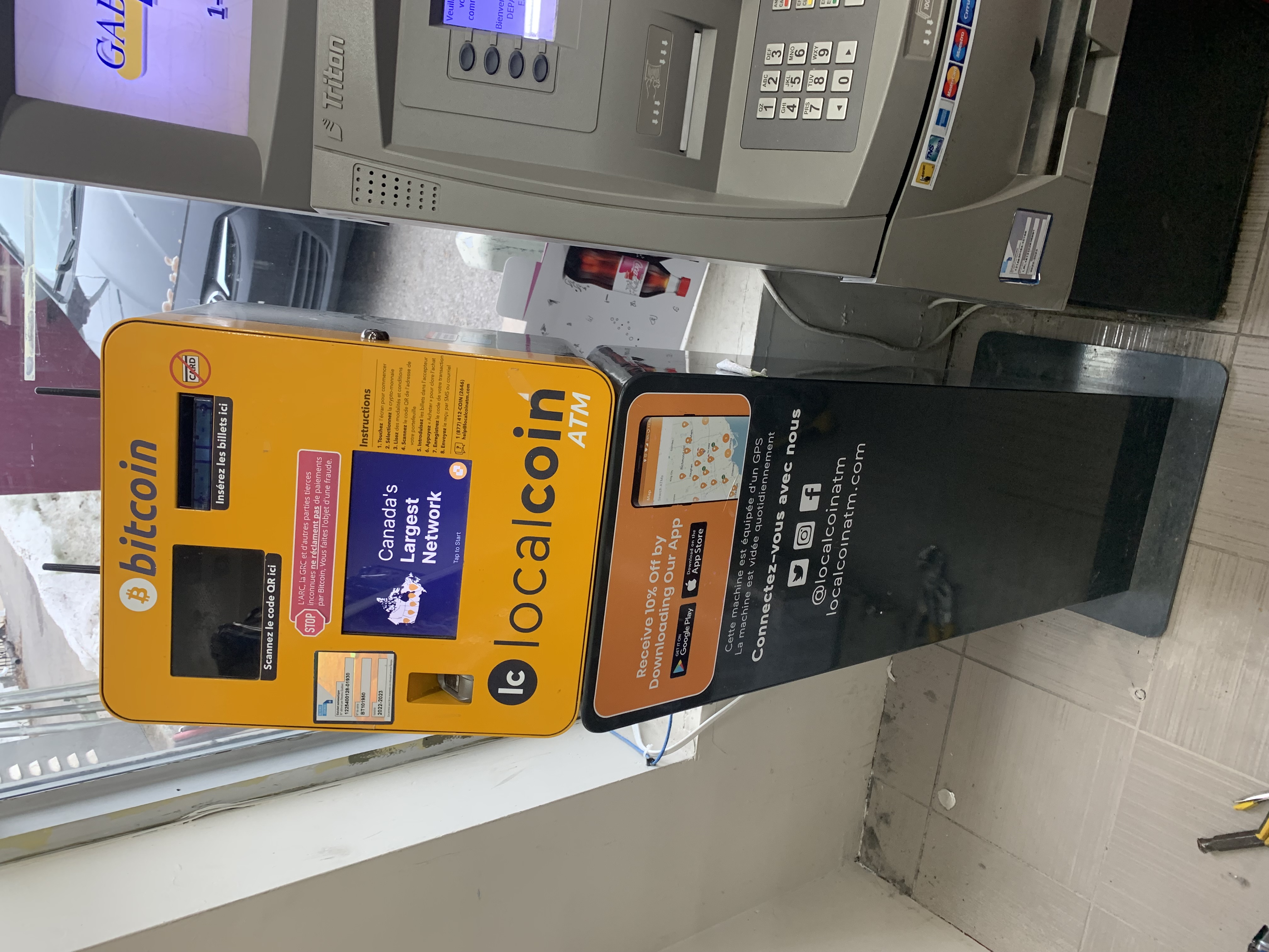 Bitcoin ATMs in Boulevard des Forges & Boulevard des Récollets | Localcoin