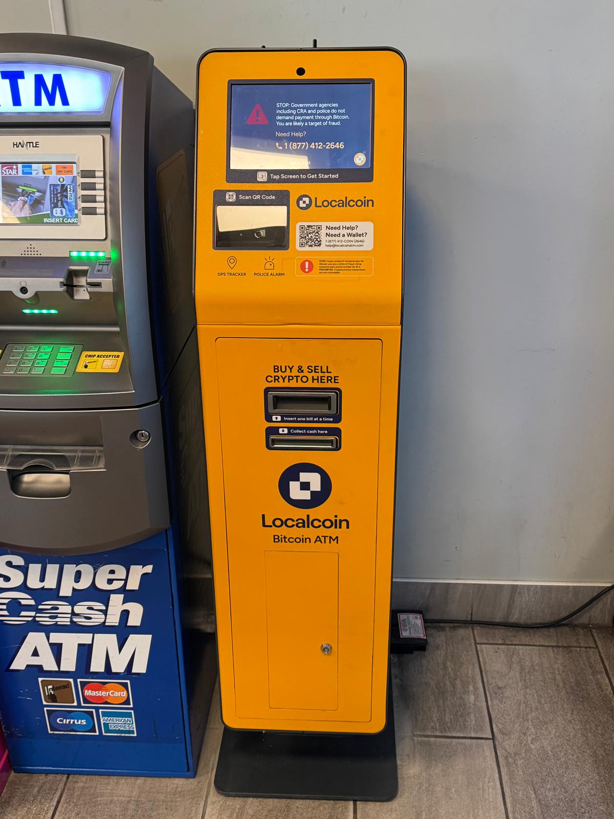 Bitcoin ATMs in King George Blvd & 62 Ave | Localcoin