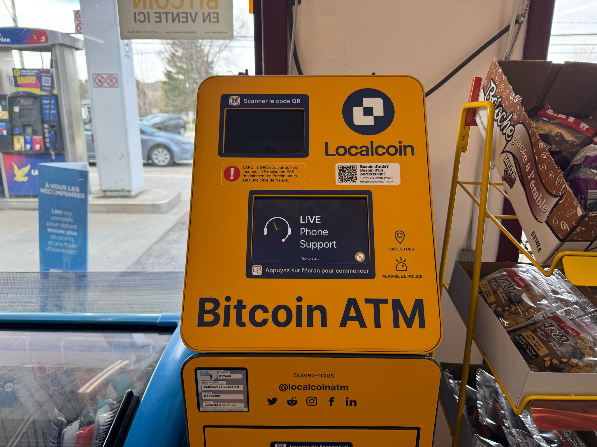 Bitcoin ATMs in boul Pie-XI N & Rue Gillot | Localcoin