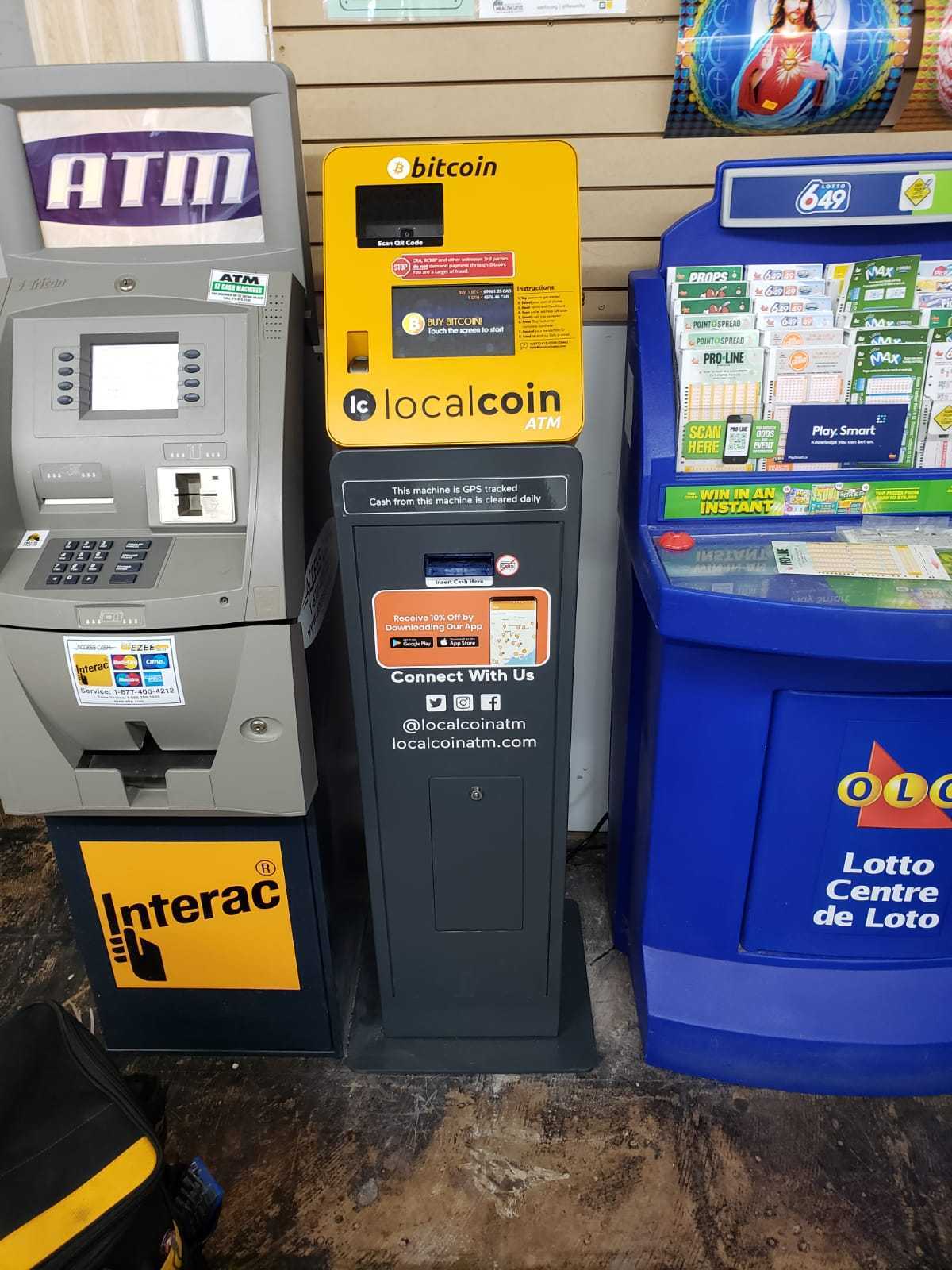 Bitcoin ATMs in Erie St S & Marlborough St W | Localcoin