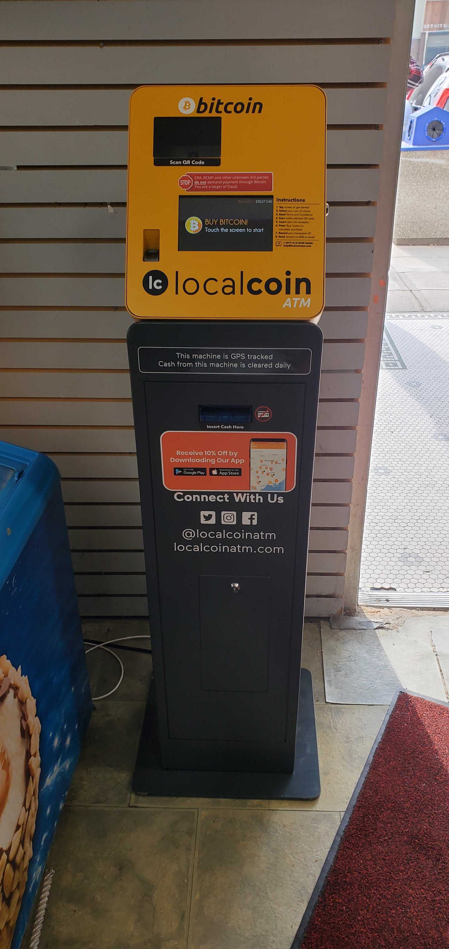 Bitcoin ATMs in Thames St S & King St E | Localcoin