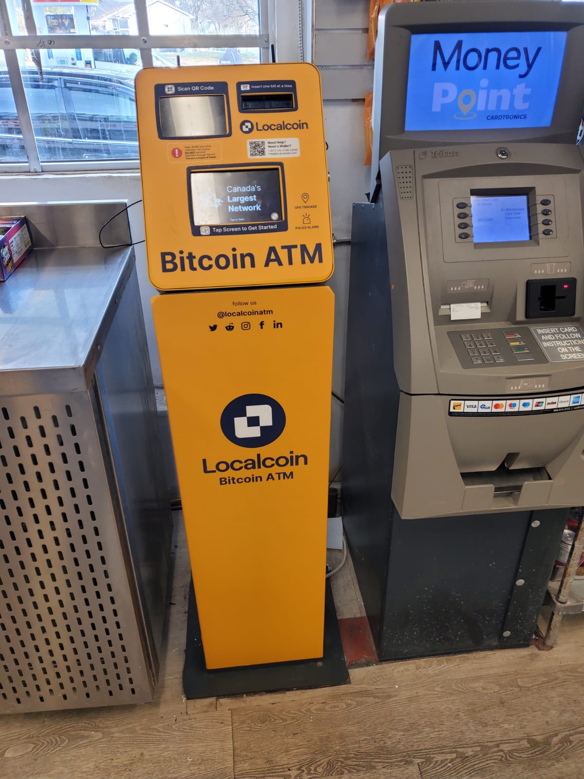 Bitcoin ATMs in Montreal Rd & St. Lawrence Dr | Localcoin
