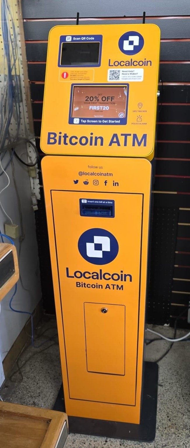 Bitcoin ATMs in Main St W & Elm St | Localcoin