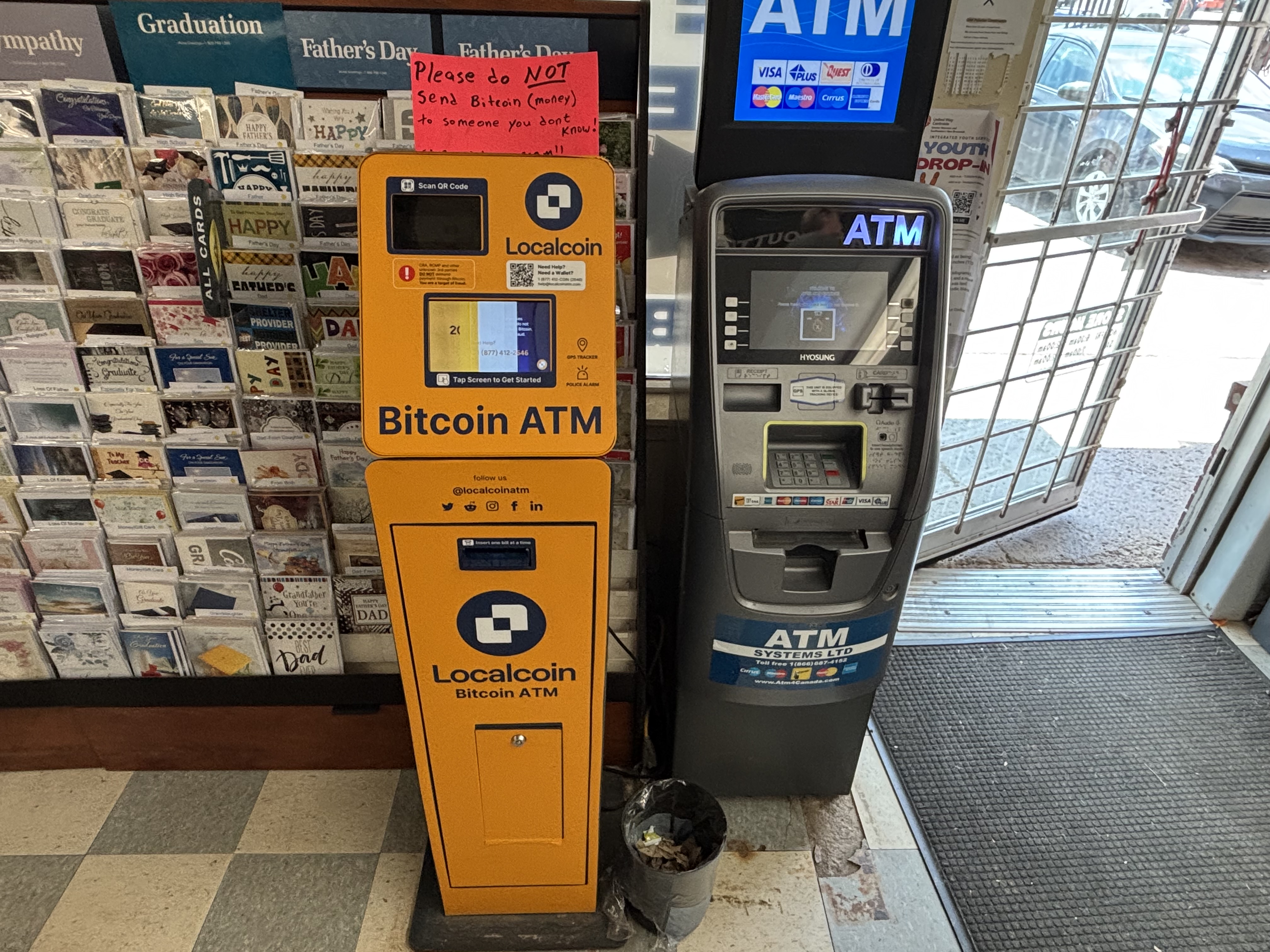 Bitcoin ATMs in Killam Dr & Ayer Ave | Localcoin