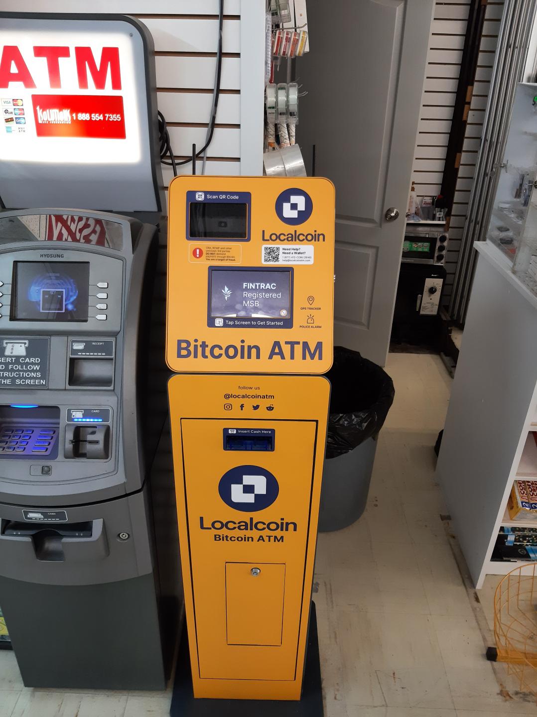 Bitcoin ATMs in Talbot St S & Arthur Ave | Localcoin
