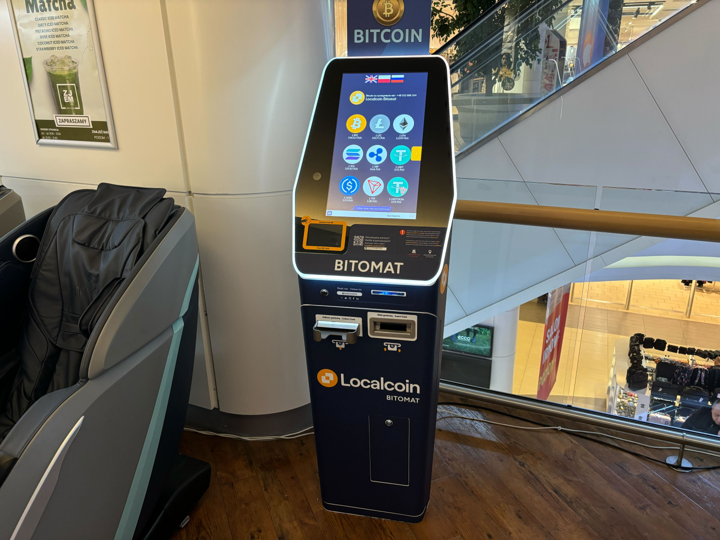 Bankomaty Bitcoin w Galeria Rzeszów | Localcoin