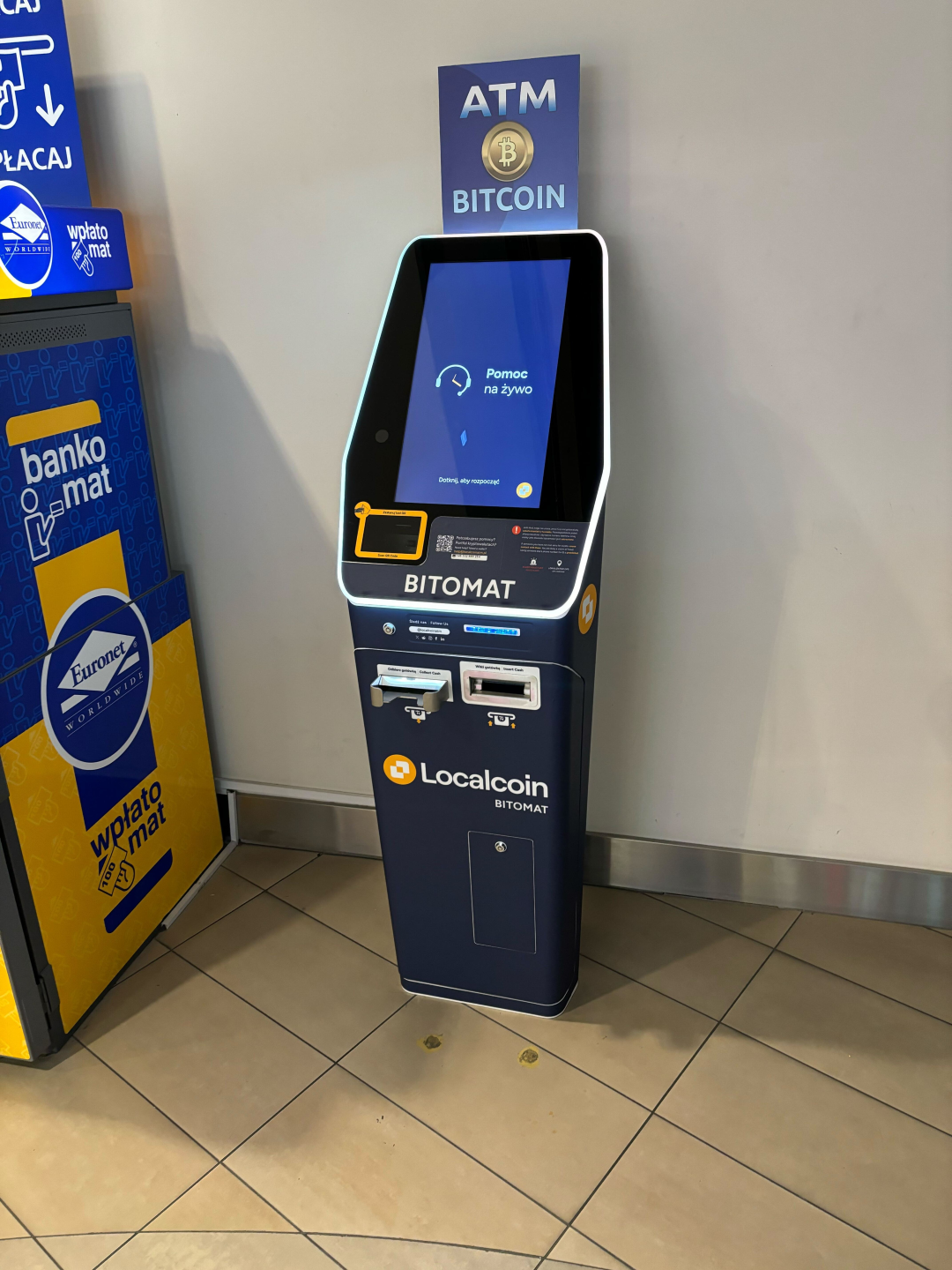 Bankomaty Bitcoin w | Localcoin