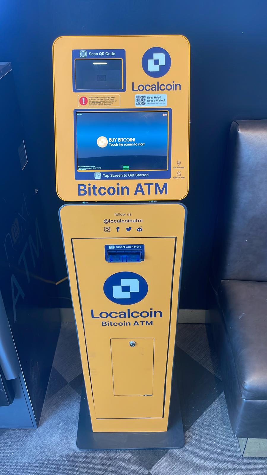 Bitcoin ATMs in W Botany St & Bermill St | Localcoin