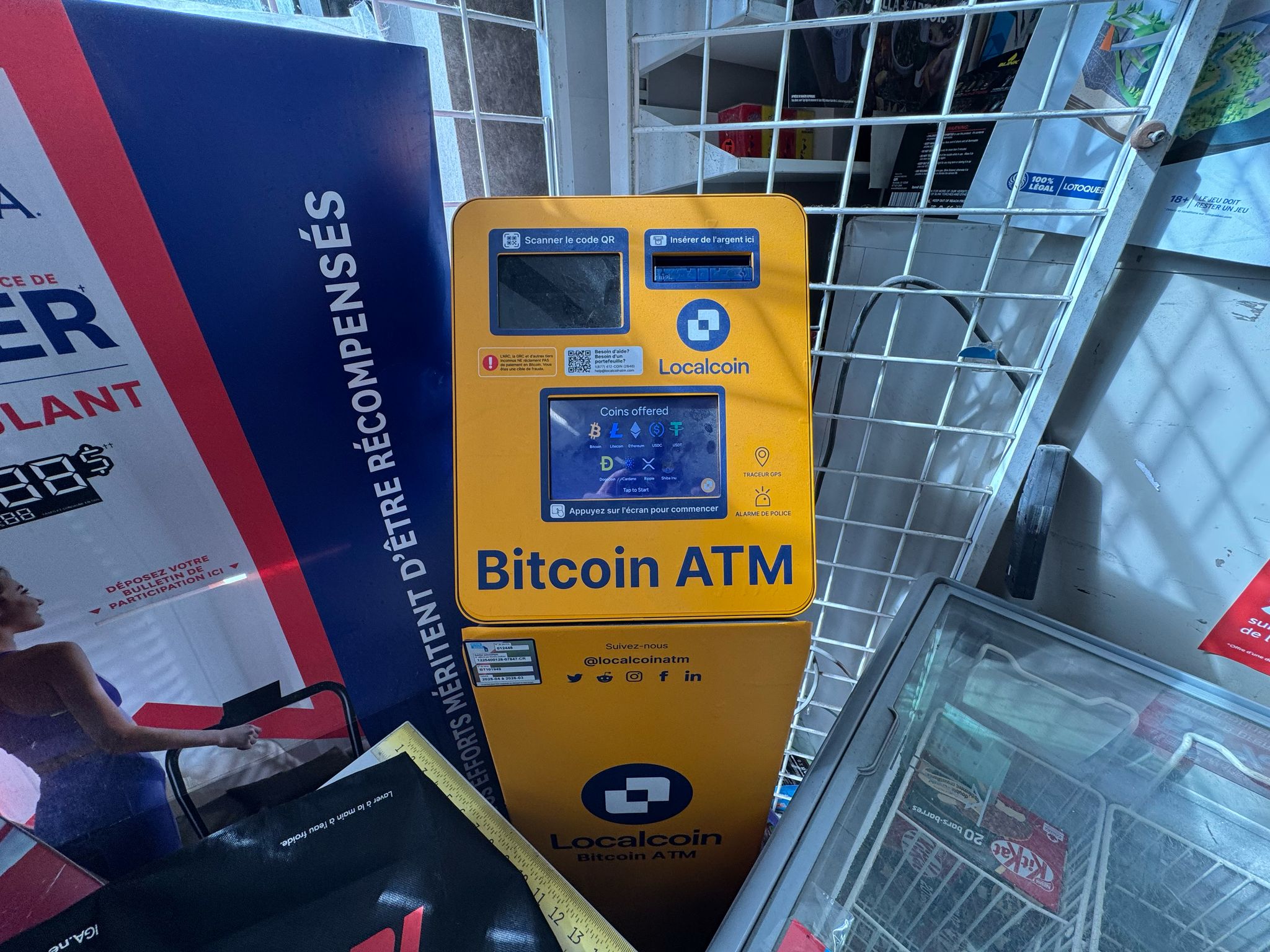 Distributeurs Bitcoin à Rue Saint-Joseph O & Boulevard Langelier | Localcoin