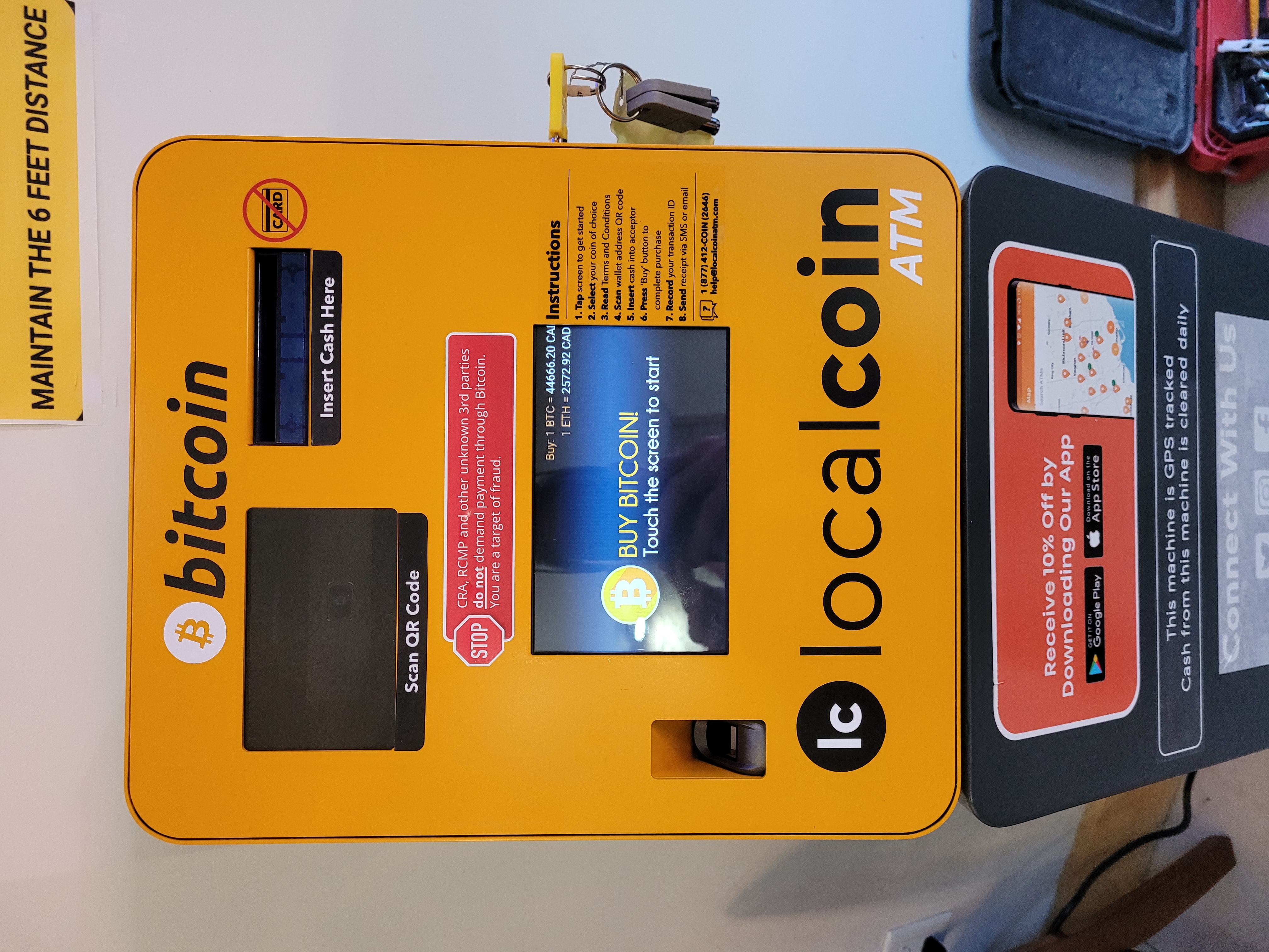 Bitcoin ATMs in Marine Dr & 15 St | Localcoin