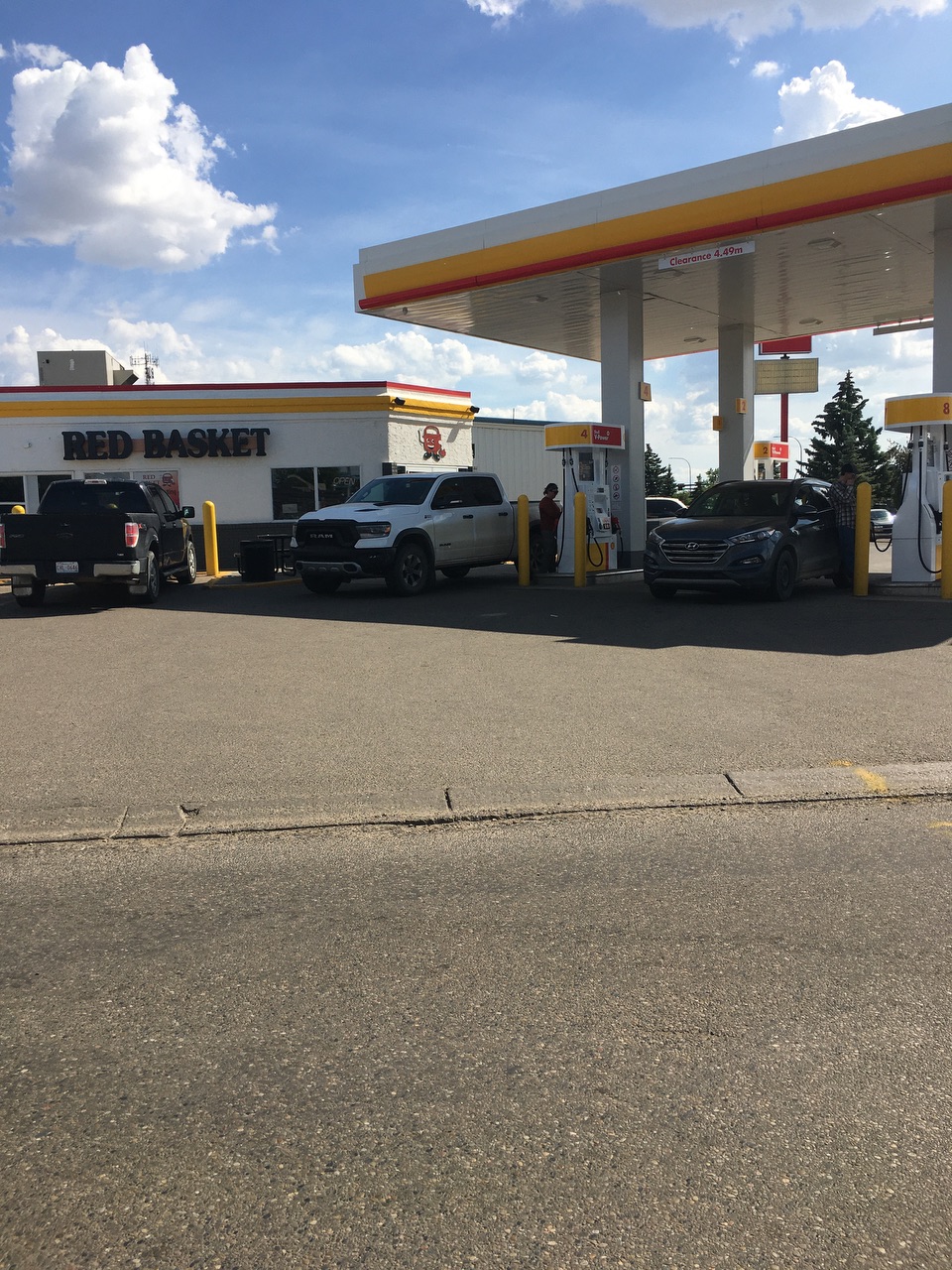 Image of Red Basket Brooks Alberta