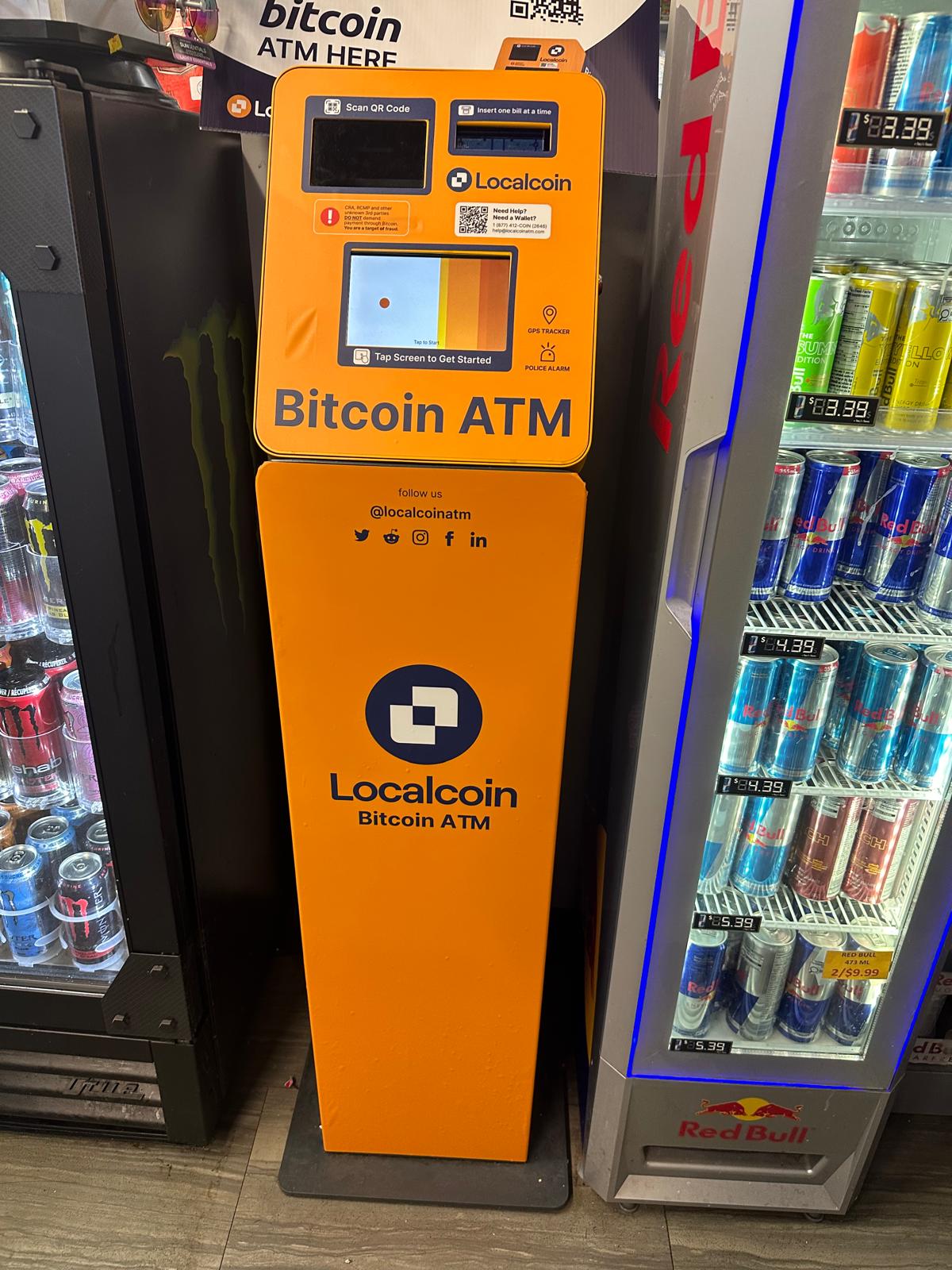 Bitcoin ATMs in Rochester St & Gladstone Ave | Localcoin