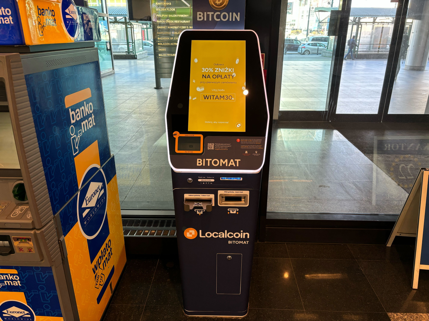 Bankomaty Bitcoin w | Localcoin